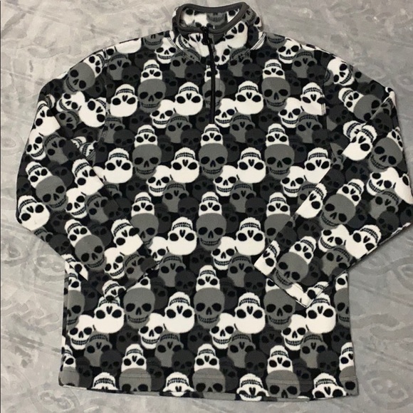 Old Navy Other - Old navy Skull 1/4 zip pullover